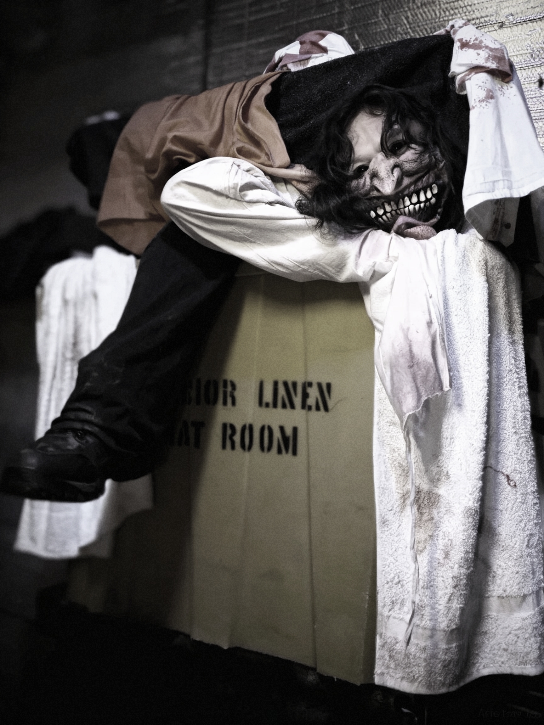 The Asylum haunted house actor