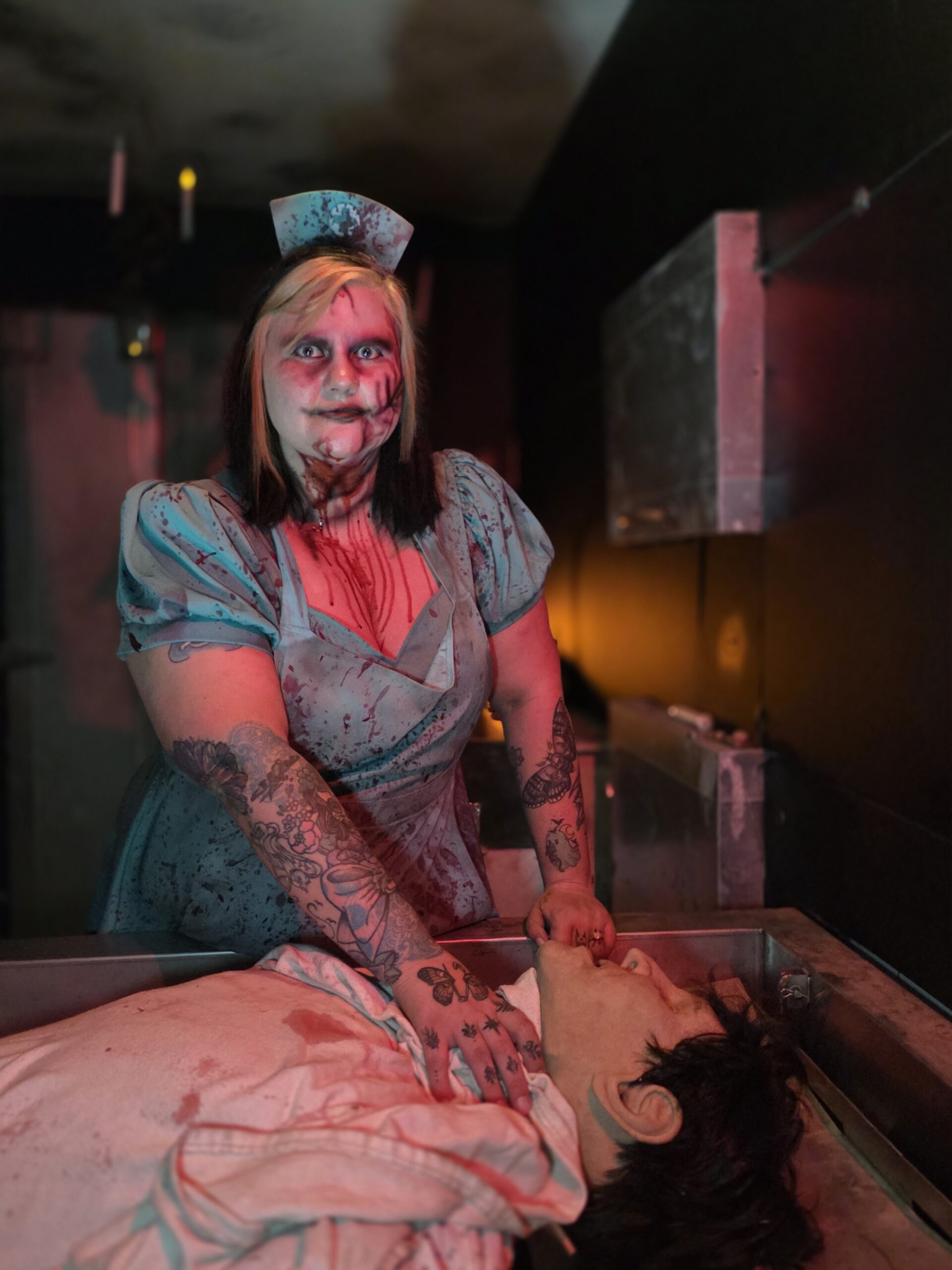 The Asylum haunted house actor