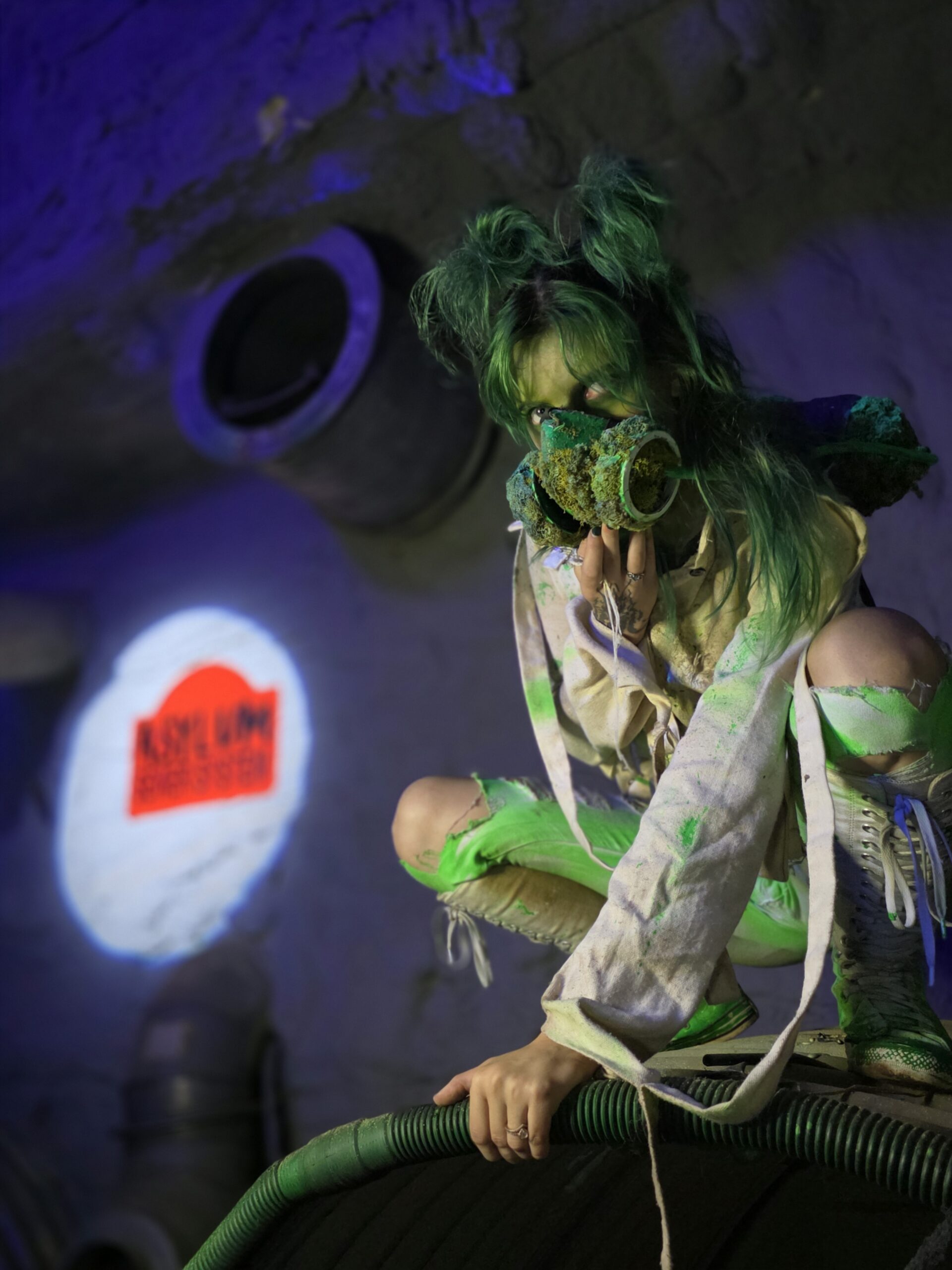 The Asylum haunted house actor